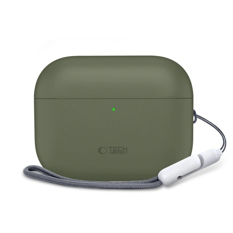 Tech-Protect silikona maciņš Apple AirPods Pro 3 Olive Green