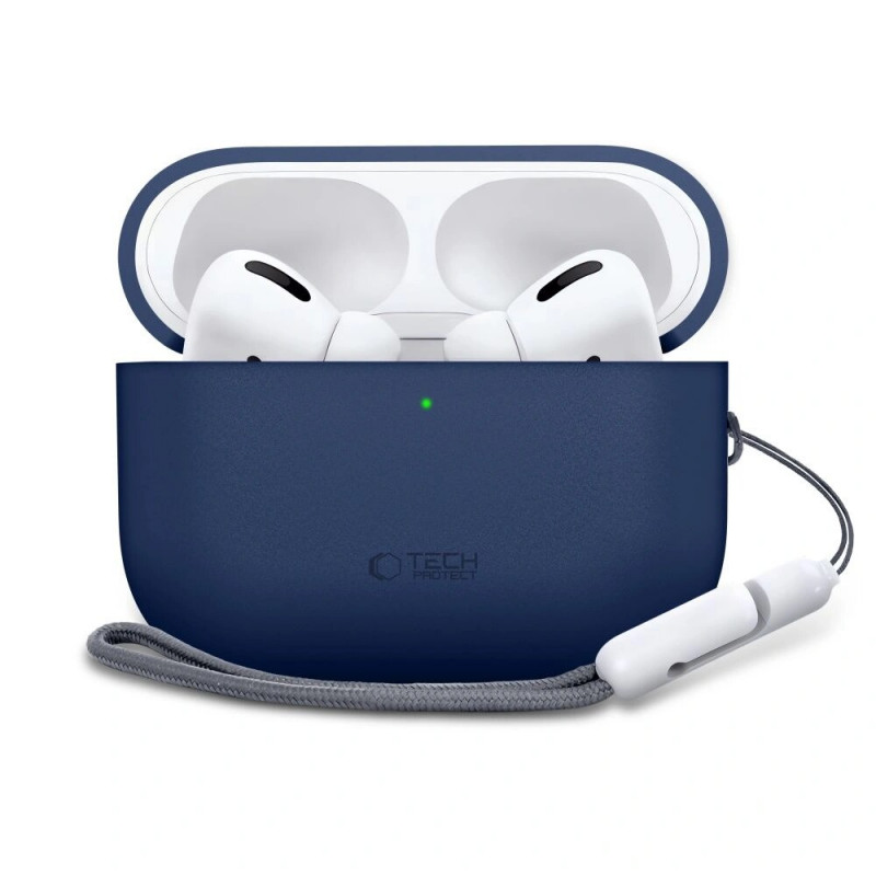Tech-Protect Silicone Tech-Protect maciņš Apple AirPods Pro 3 Navy Blue
