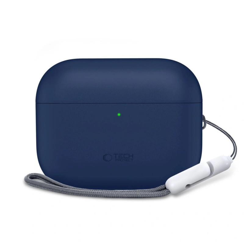 Tech-Protect Silicone Tech-Protect maciņš Apple AirPods Pro 3 Navy Blue