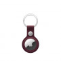 Apple AirTag FineWoven atslēgu piekariņš, Burgundy