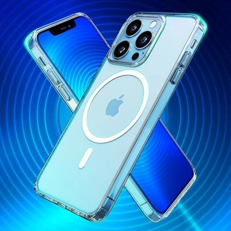 3MK MagCase MagSafe vāciņš Apple iPhone 16 Plus, caurspīdīgs