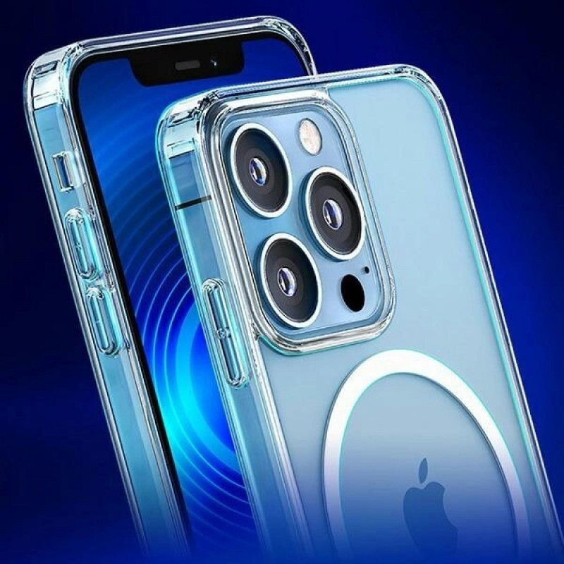 3MK MagCase MagSafe vāciņš Apple iPhone 16 Plus, caurspīdīgs