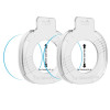 Tech-Protect Easy Set+ rūdītais stikls Samsung Galaxy Watch 8 / 9 44 mm, caurspīdīgs (2 gab.)