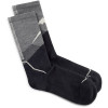 Buff Merino Lightweight Crew Sock LWC1, Graphite, L zeķes
