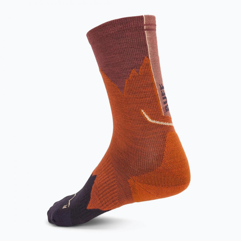 Buff Merino Lightweight Crew LWC3 zeķes, Ginger, L