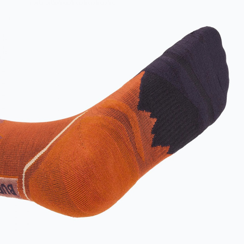 Buff Merino Lightweight Crew LWC3 zeķes, Ginger, L