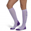 Buff Merino HW Over The Calf Socks HWO2 Lilac Ice zeķes
