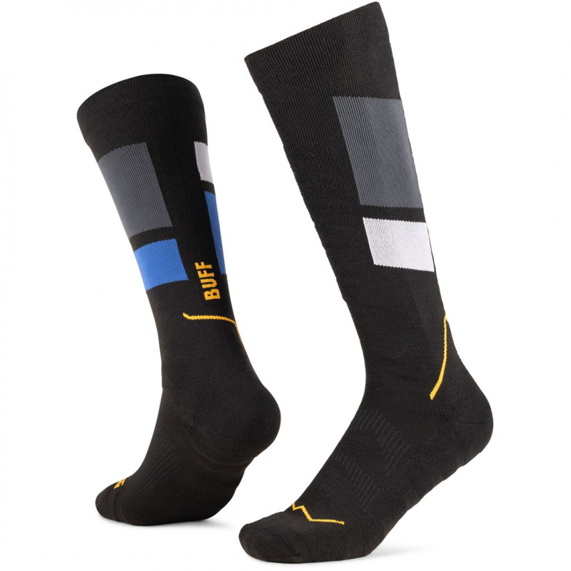 Buff Thermonet® Over The Calf Socks TO Black L zeķes
