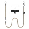 Tech-Protect C10S Rope pār plecu un plaukstas siksnu komplekts, Desert Beige/Titanium