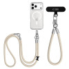 Tech-Protect C10S Rope pār plecu un plaukstas siksnu komplekts, Desert Beige/Titanium