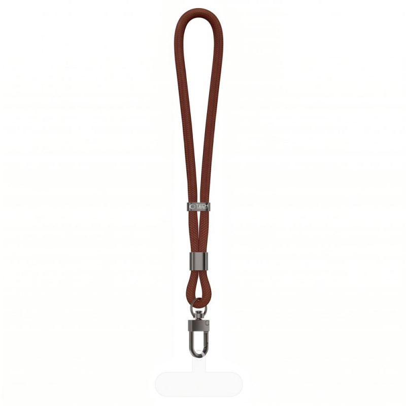 Tech-Protect C11S Rope plaukstas siksniņa, Walnut Brown