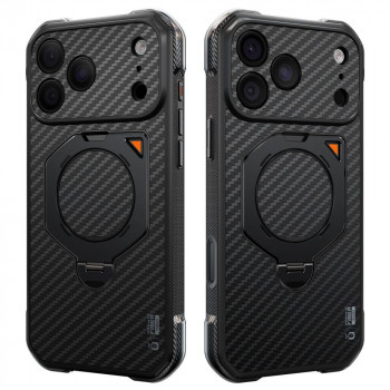 Supcase UB Aero MagSafe Aramid vāciņš Apple iPhone 17 Pro Max / 18 Pro Max, melns