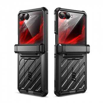 Supcase Unicorn Beetle Pro korpuss Samsung Galaxy Z Flip 8, melns