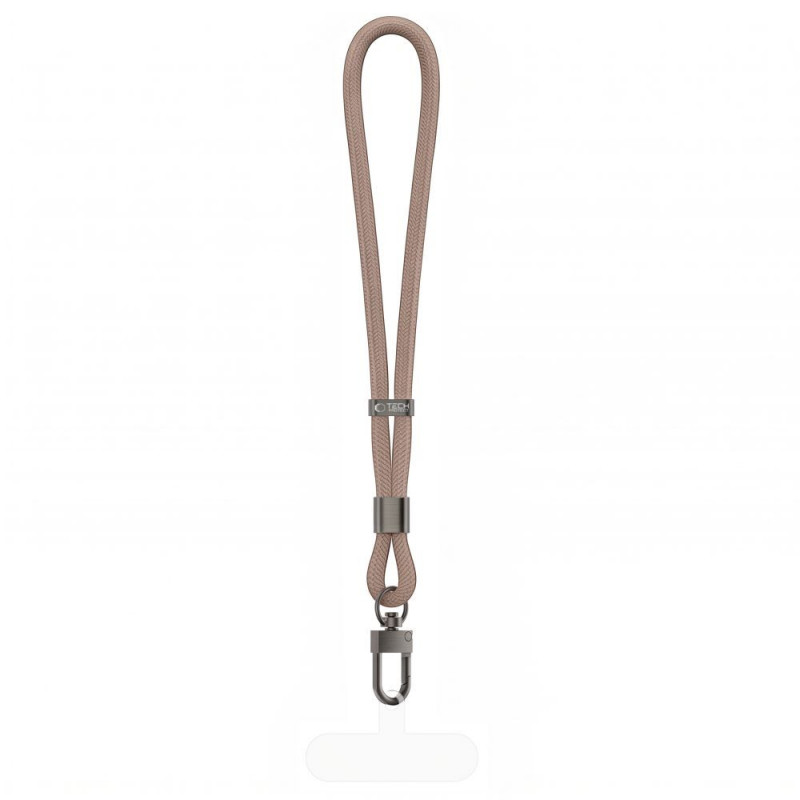 Tech-Protect C11S Rope plaukstas siksna, Mocha Beige
