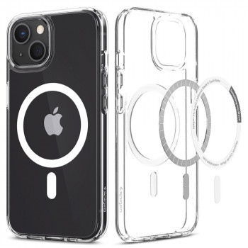 Spigen Ultra Hybrid Mag MagSafe vāciņš Apple iPhone 13, balts