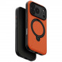 UNIQ Elix 360 Rotating Kickstand vāciņš Apple iPhone 18 Pro / 17 Pro, oranžs