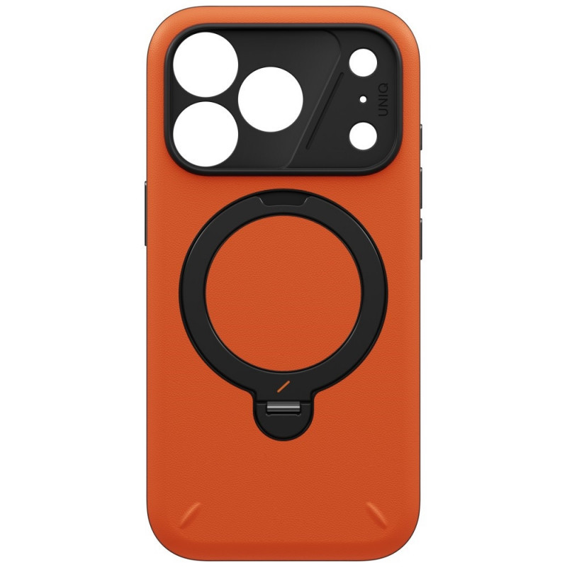 UNIQ Elix 360 Rotating Kickstand vāciņš Apple iPhone 18 Pro / 17 Pro, oranžs