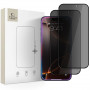 Tech-Protect Glass Spy+ THP4509 privātuma rūdītais stikls Apple iPhone 16 Pro / 17 / 17 Pro (2 gab.)