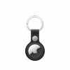 Apple AirTag FineWoven atslēgu gredzens, melns (MKG44ZM/A)