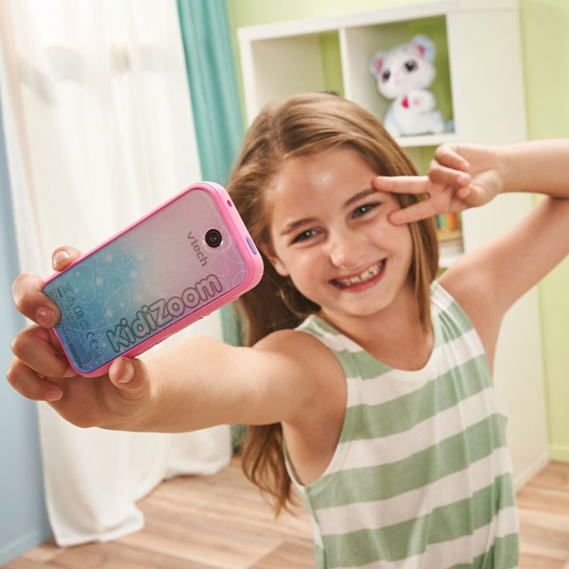 VTech KidiZoom Snap Touch 80-549254 bērnu digitālā kamera, rozā