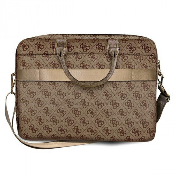 Guess GUCB15G4GFBR 4G Uptown portatīvā datora soma, 15 collas, brūna