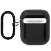 BMW BMA222SWTK Multiple Colored Lines vāciņš Apple AirPods 1/2, melns