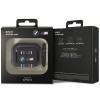 BMW BMA322SWTK vāciņš ar vairākām krāsainām līnijām Apple AirPods 3, melns