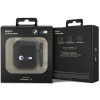BMW BMA2WMPUCA2 Carbon Double Metal Logo vāciņš Apple AirPods 1/2, melns