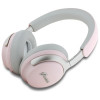 Guess GUBHC22PSBCSMP Metal Script Logo bezvadu austiņas ar ANC/ENC, rozā