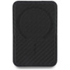 BMW M Carbon Metal Logos MagSafe maciņš, melns