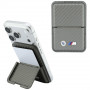 BMW M Carbon Metal Logos MagSafe maciņš, antracīta