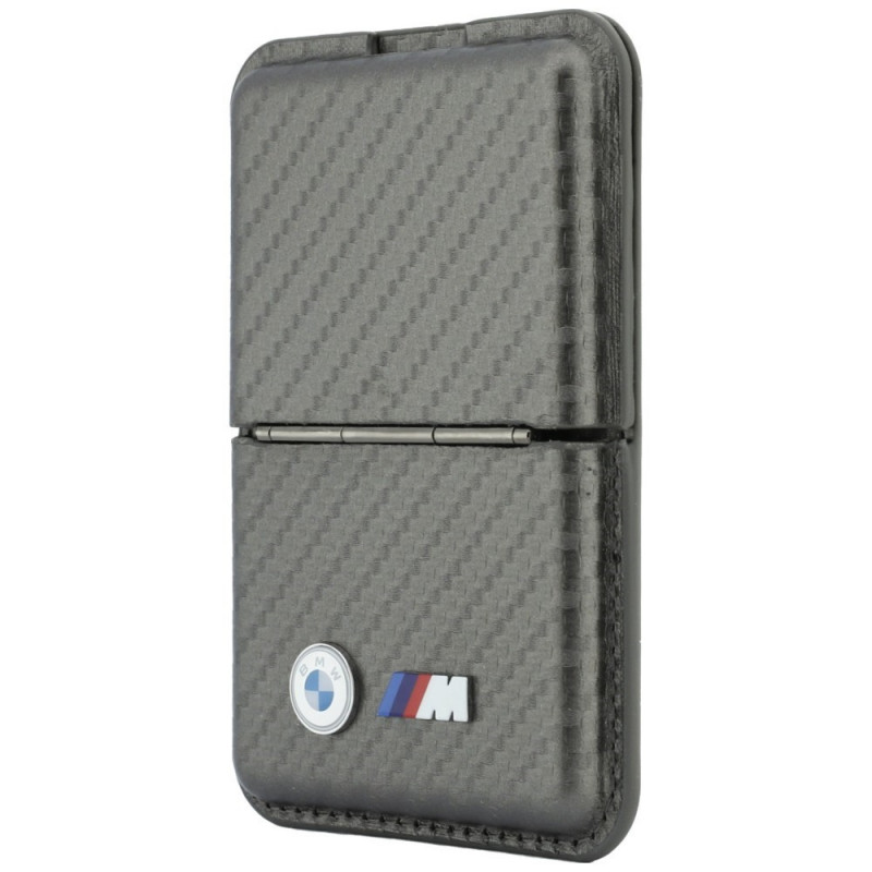 BMW M Carbon Metal Logos MagSafe maciņš, antracīta
