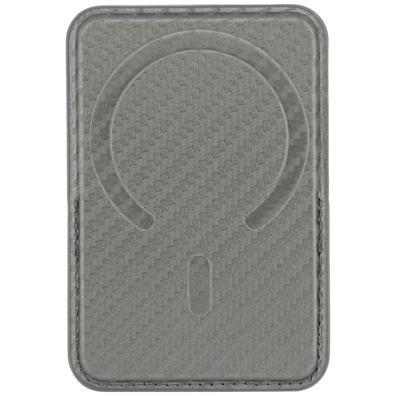 BMW M Carbon Metal Logos MagSafe maciņš, antracīta