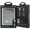BMW M Carbon Metal Logos MagSafe maciņš, antracīta