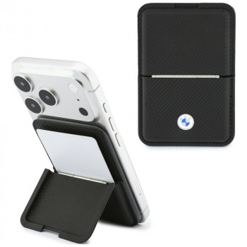 BMW Carbon Metal Logos MagSafe maks, melns