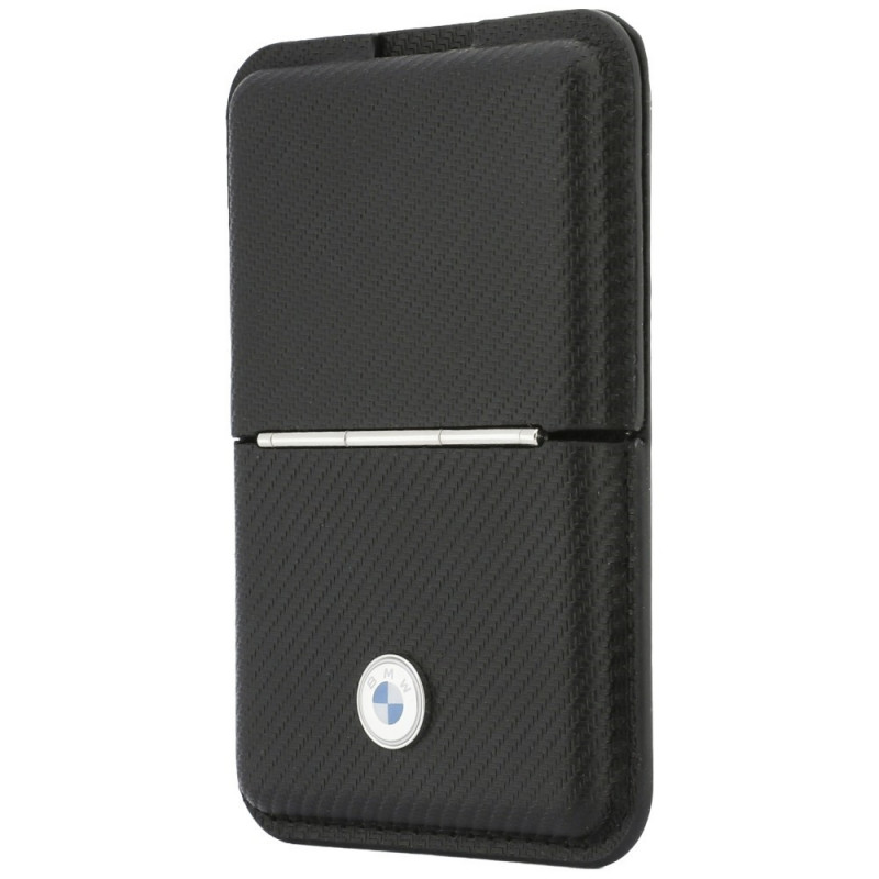 BMW Carbon Metal Logos MagSafe maks, melns