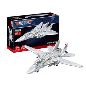 Revell Brick System Maverick's F-14A Tomcat Top Gun 009639090 konstruktora komplekts, mērogs 1:32