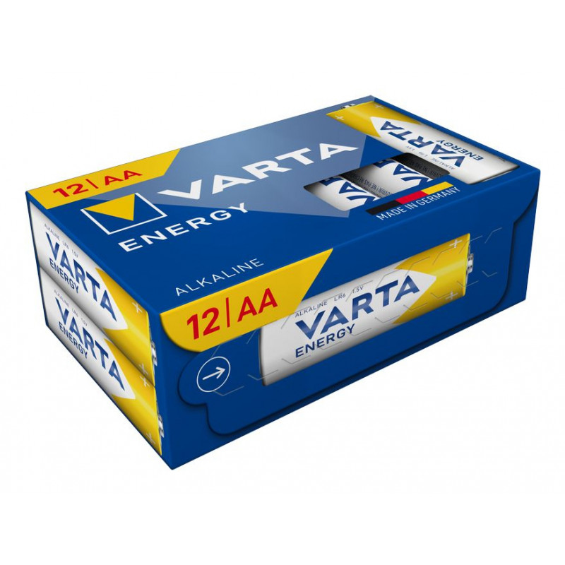 Varta Energy AA Mignon baterijas, 1.5 V