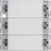 Gira spiedpogas sensors 3 Comfort 513300, 3-kāršu, KNX, System 55