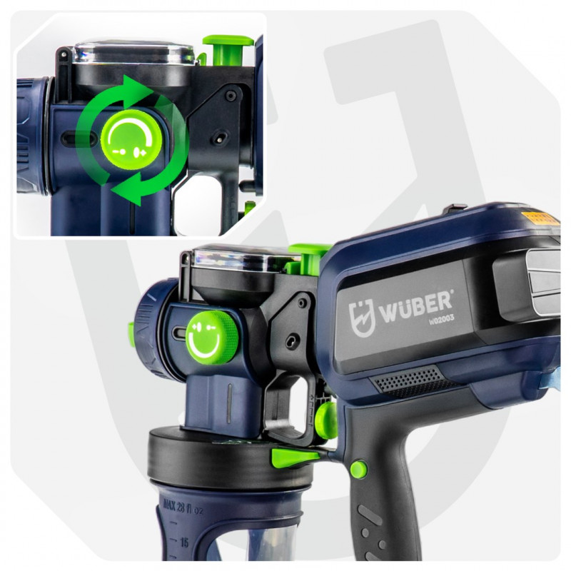Krāsu smidzinātājs Wuber W02003, 550 W
