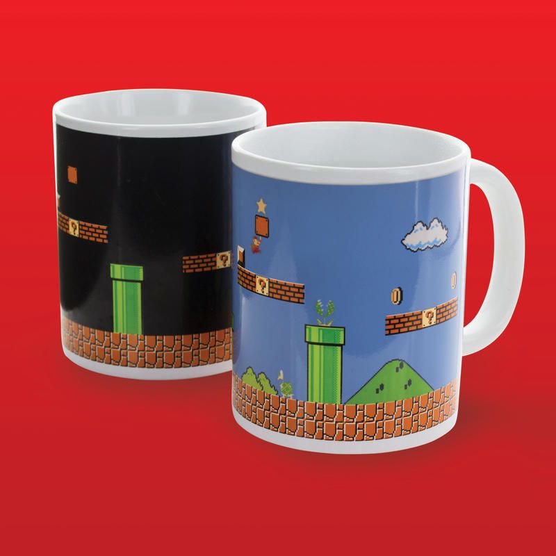 Paladone PP2927NN Super Mario Bros. krūze ar termoefektu, daudzkrāsu