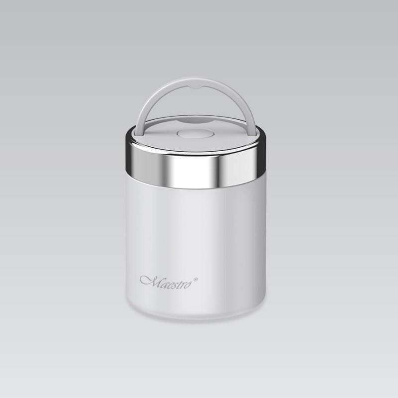 Maestro MR-1649-50-WHITE termoss ēdienam, 500 ml, balts