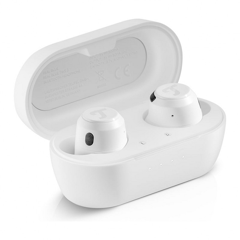 Teufel REAL BLUE TWS 3 bezvadu in-ear Bluetooth austiņas, tīri baltas