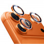 ESR Armorite kameras objektīva aizsargs Apple iPhone 14 Pro / Max / 15 Pro / Max / 16 Pro / Max / 17 Pro / Max, oranžs