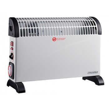 Mesko MS 7741w konvektora sildītājs ar taimeri un turbo ventilatoru, 2000 W, balts