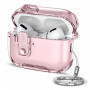 Tech-Protect Bounce Pro Apple AirPods Pro 3 uzlādes futrāļa pārvalks, rozā
