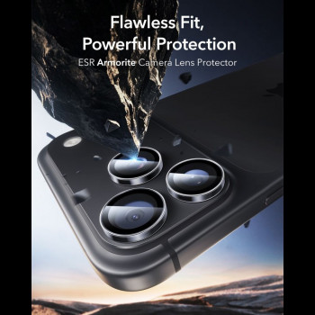 ESR Armorite kameras objektīva aizsargs Apple iPhone 18 Pro / 18 Pro Max, caurspīdīgs, 1D99500202
