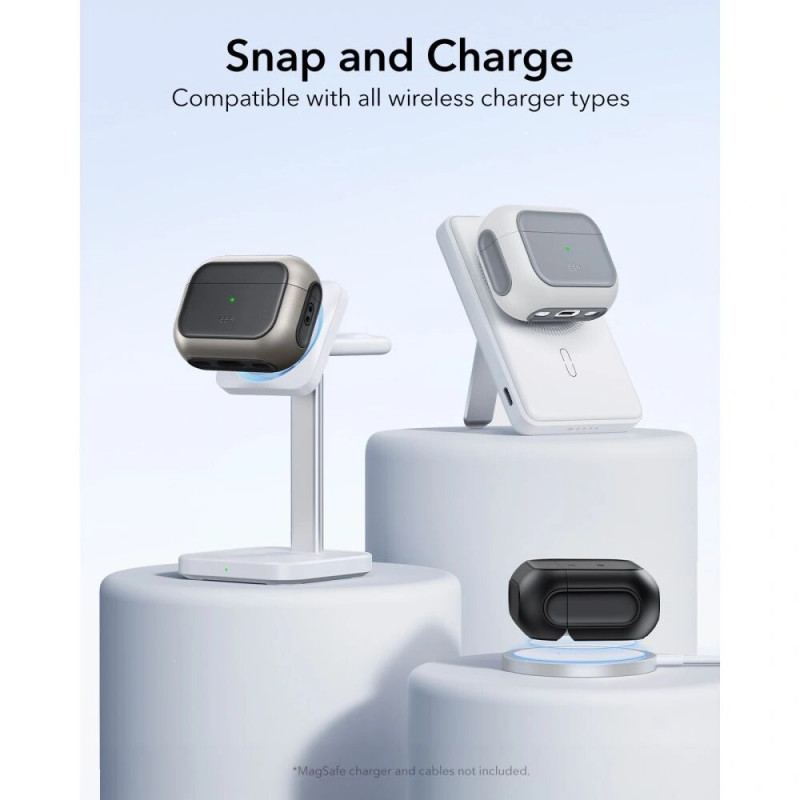 ESR Orbit HaloLock MagSafe vāciņš Apple AirPods Pro 3, melns