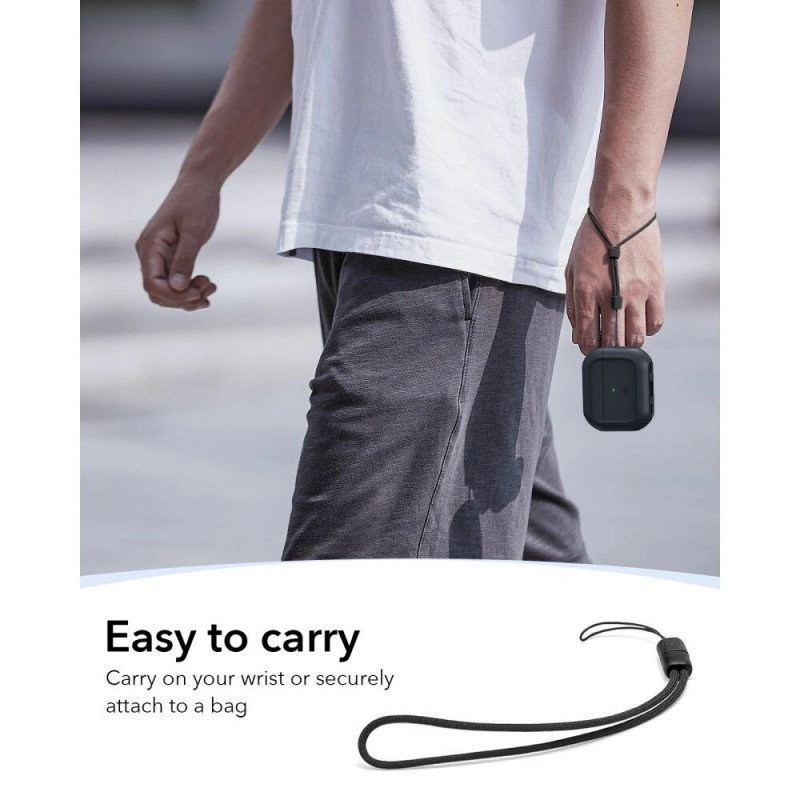 ESR Orbit HaloLock MagSafe vāciņš Apple AirPods Pro 3, melns