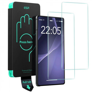 ESR rūdītais stikls Samsung Galaxy S25 Ultra, caurspīdīgs (2 gab.) (ESR891)